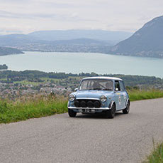 route touristique lac annecy